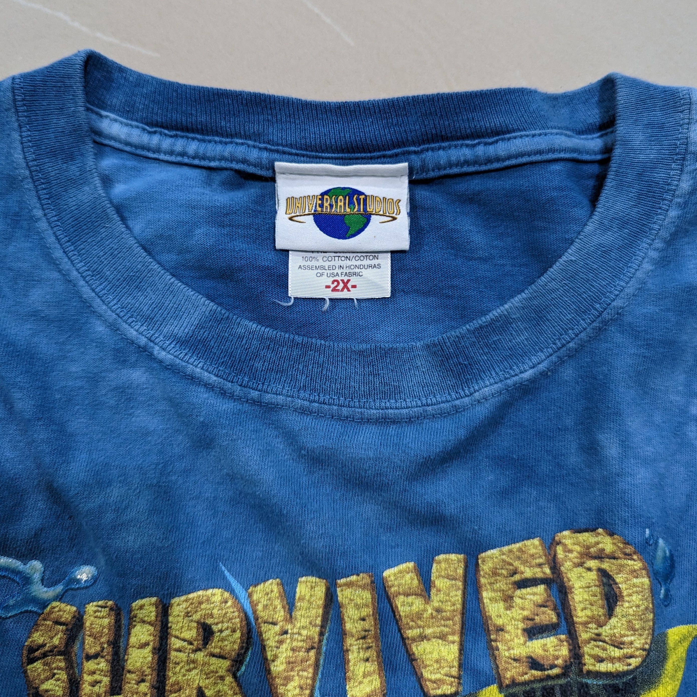 Universal Studios Vintage Jurassic park tie dye universal studios t shirt Size US XXL / EU 58 / 5 - 3 Thumbnail