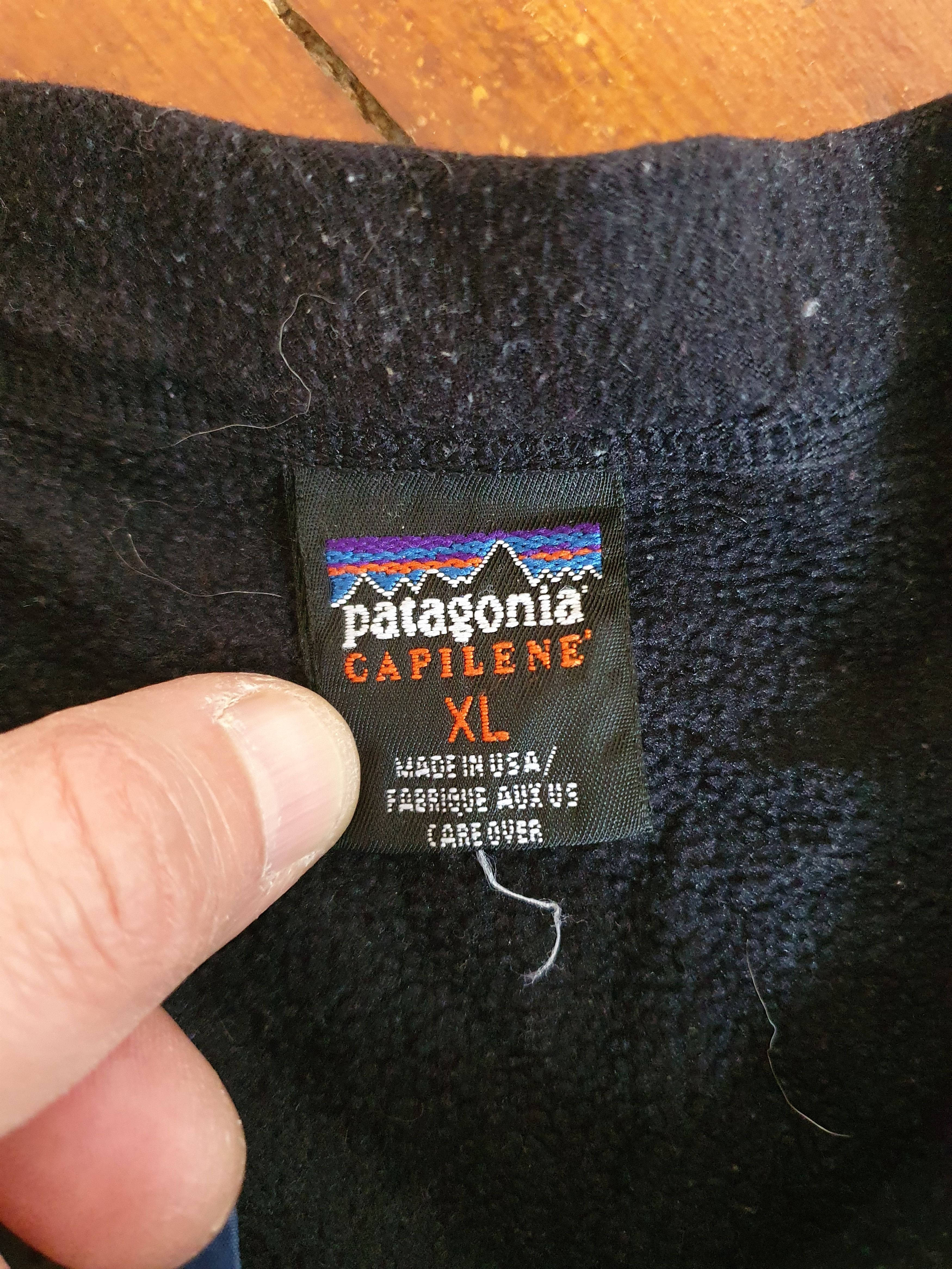 Patagonia Patagonia Capilene Vtg Made in USA Henley 3 Snap fleece,szXL Size US XL / EU 56 / 4 - 13 Thumbnail