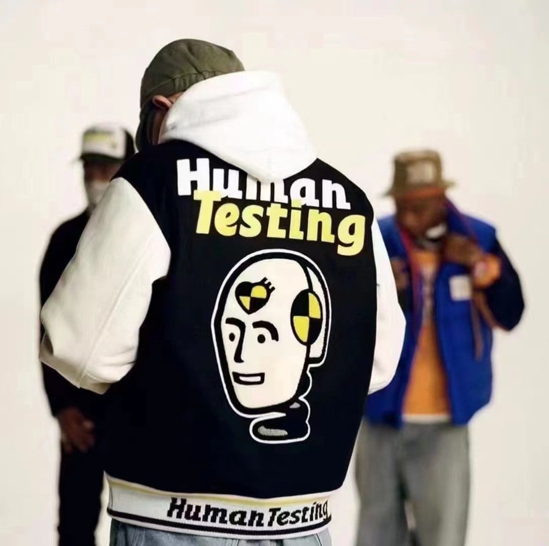 A$AP Rocky × Human Made Human made asap rocky awage human testing varsity jacket Size US M / EU 48-50 / 2 - 2 Thumbnail