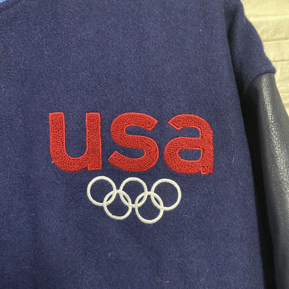 USA Olympics Vintage USA Olympic Team 2002 Varsity Jacket Size US S / EU 44-46 / 1 - 10 Thumbnail