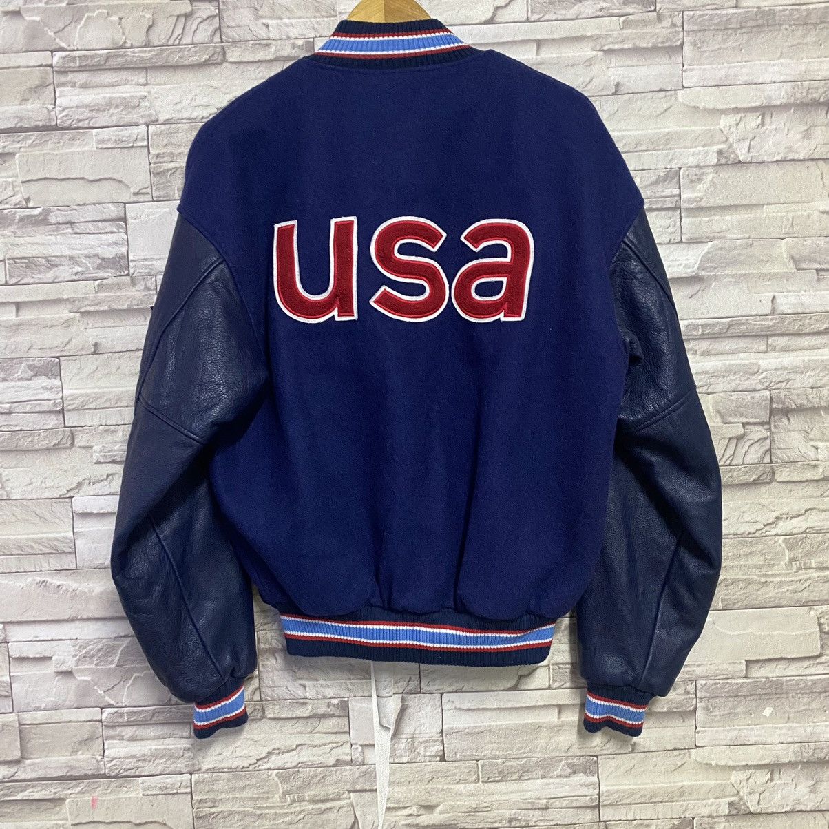USA Olympics Vintage USA Olympic Team 2002 Varsity Jacket Size US S / EU 44-46 / 1 - 11 Thumbnail