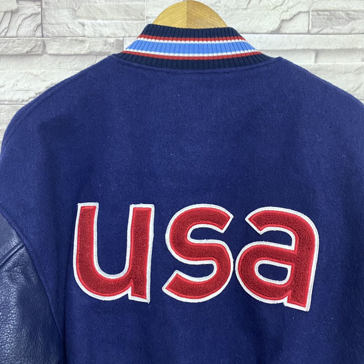 USA Olympics Vintage USA Olympic Team 2002 Varsity Jacket Size US S / EU 44-46 / 1 - 12 Thumbnail