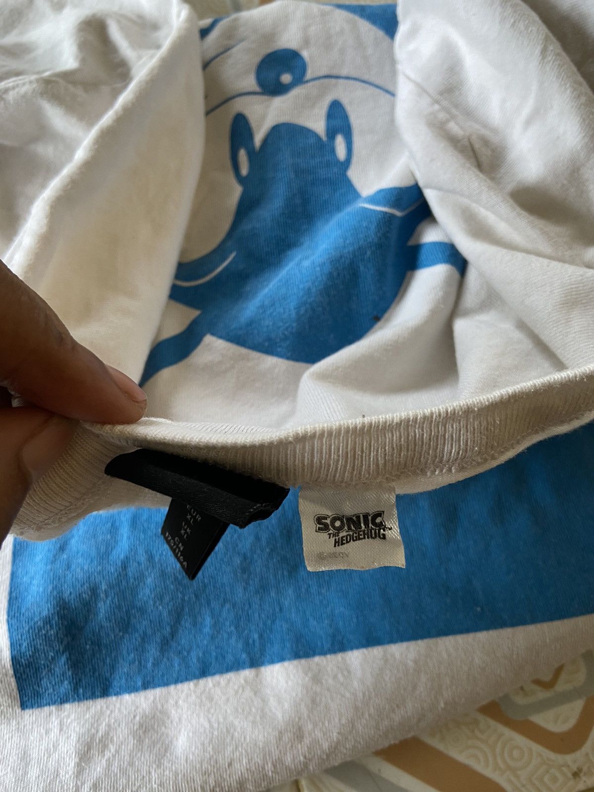 Vintage Vintage 🔥 Sonic The Hedgehog Sega Copyright Size US XL / EU 56 / 4 - 7 Thumbnail