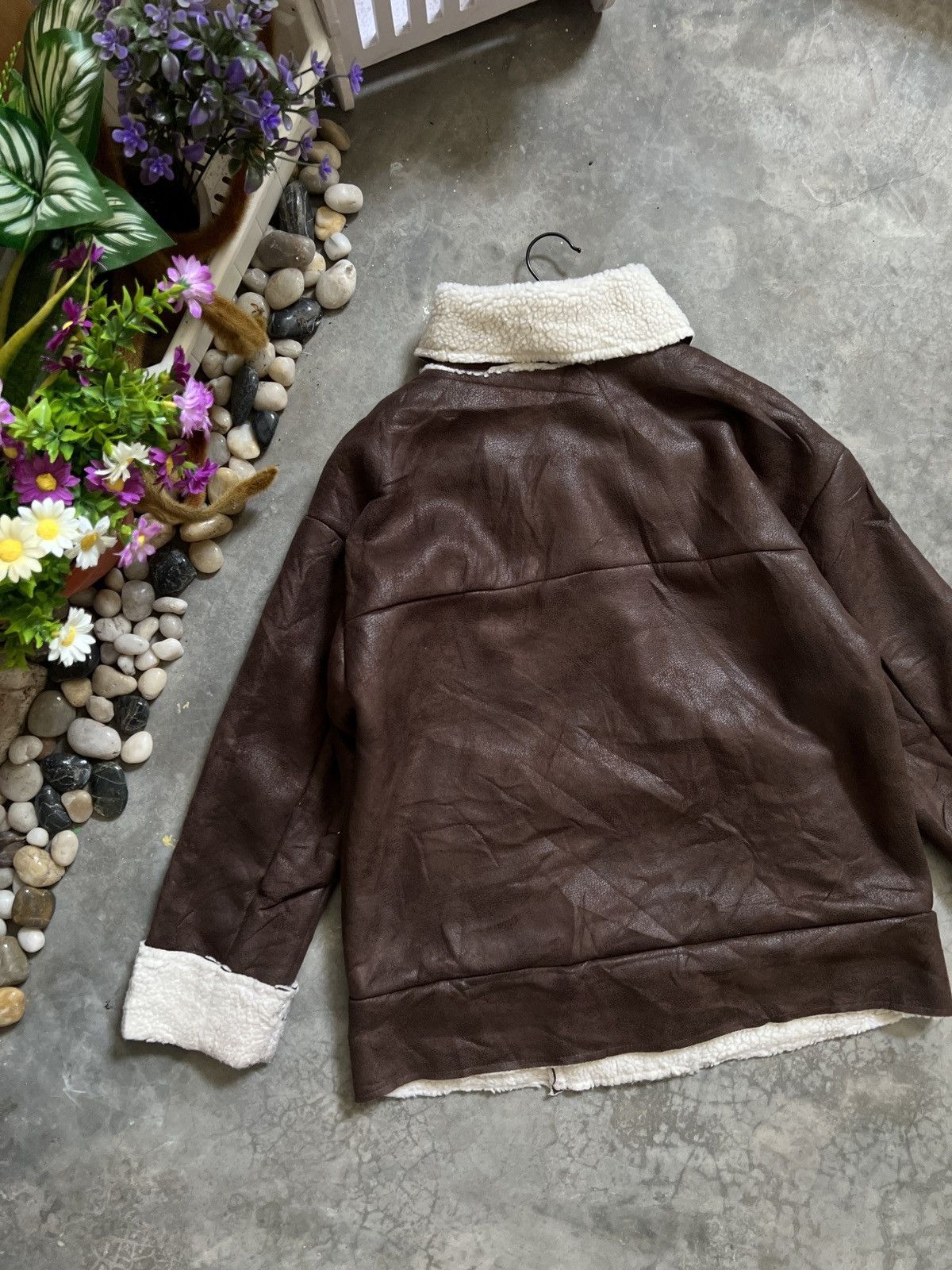 Japanese Brand × Vintage Vintage Velvet Sherpa In Jacket Size US M / EU 48-50 / 2 - 11 Thumbnail