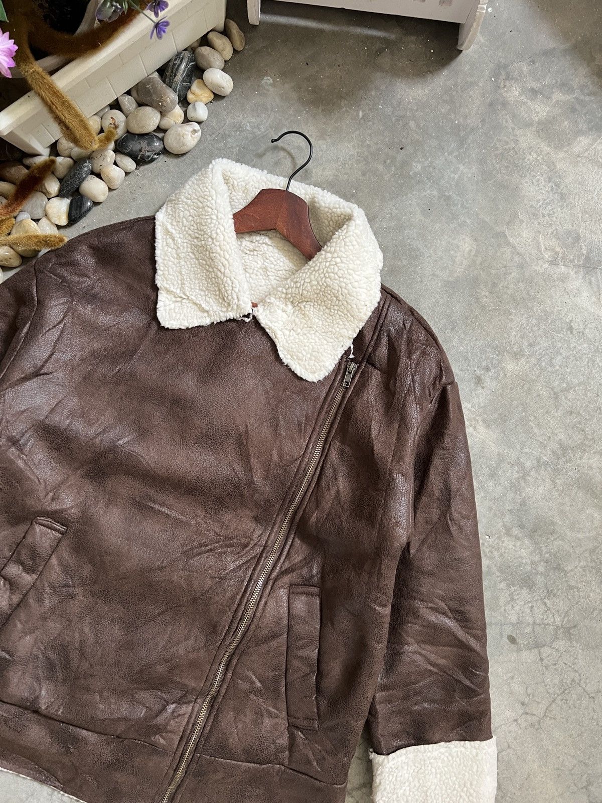 Japanese Brand × Vintage Vintage Velvet Sherpa In Jacket Size US M / EU 48-50 / 2 - 8 Thumbnail