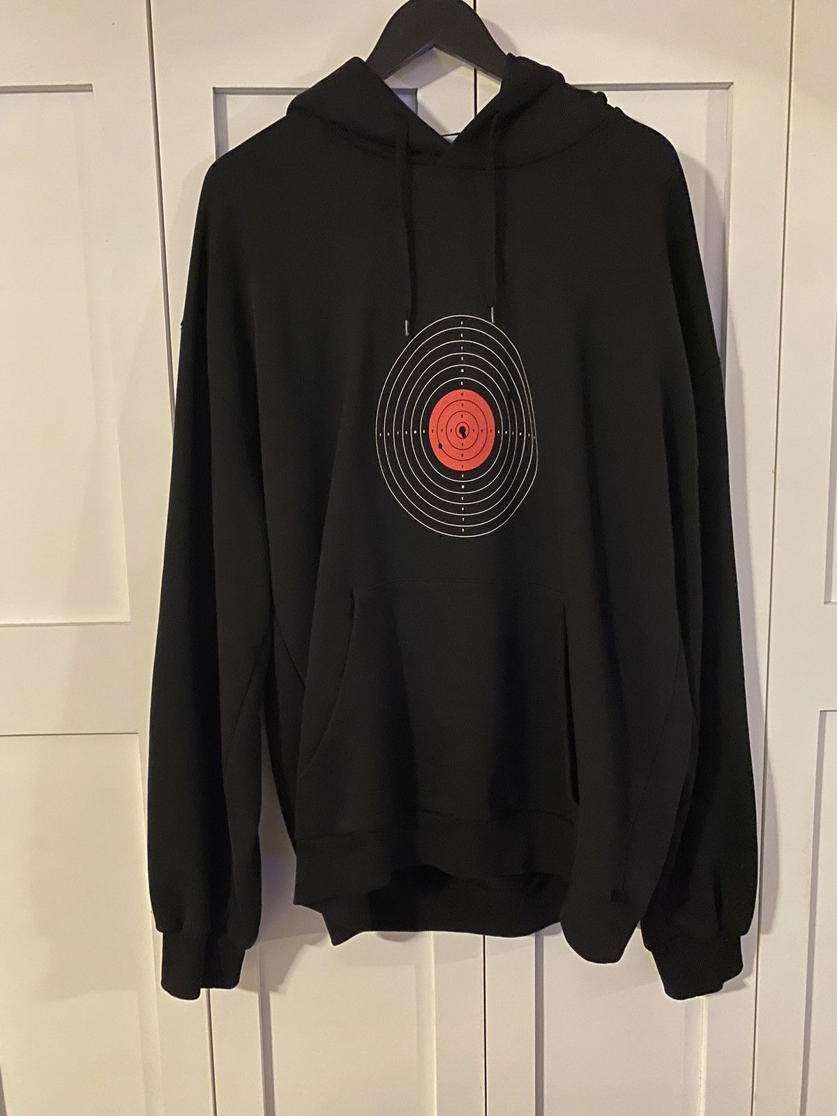 Pre-owned Vetements Black Target Hoodie