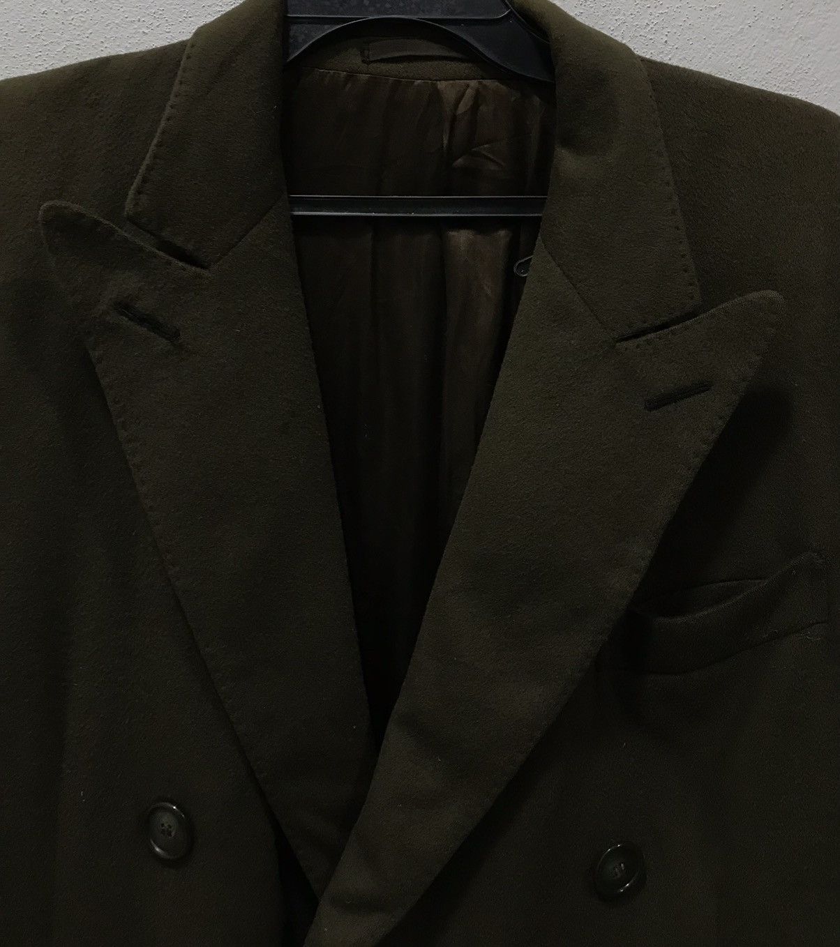 Burberry BURBERRY PURE NEW WOOL LONG JACKET COAT Size US L / EU 52-54 / 3 - 3 Thumbnail
