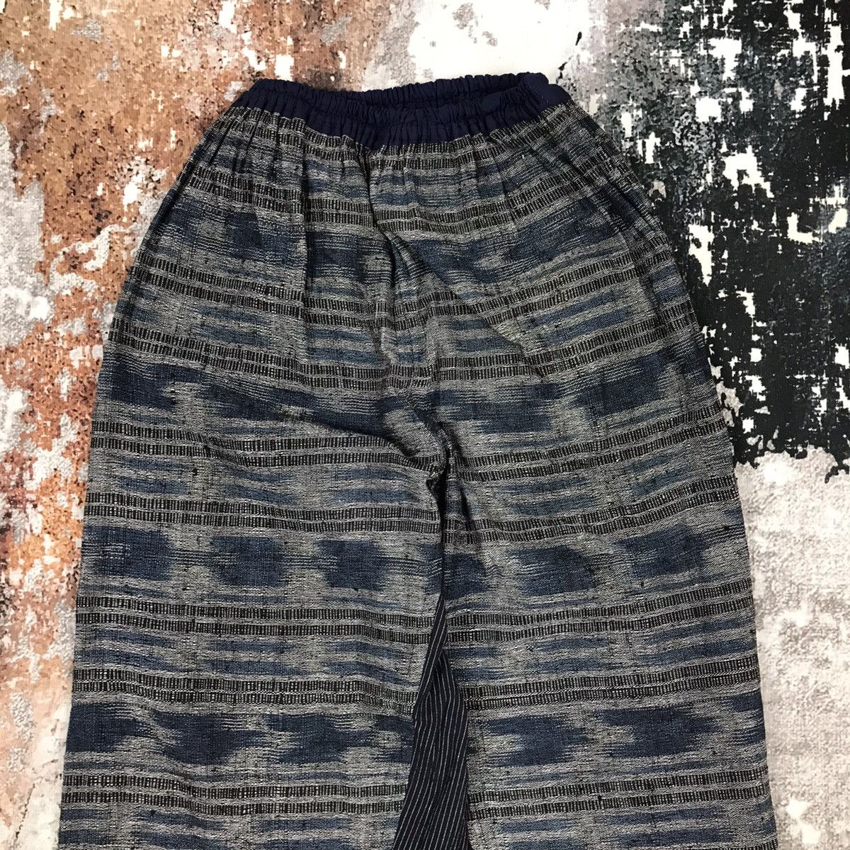 Japanese Brand × Vintage Vintage Japanese Sashiko Pocket Indigo Soft Low Crotch Pants Size US 28 / EU 44 - 6 Thumbnail