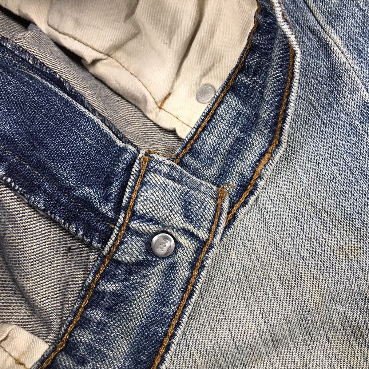 Levi's Vintage 90s Levis 512 Blue Light Wash Denim Jeans Size US 32 / EU 48 - 15 Thumbnail