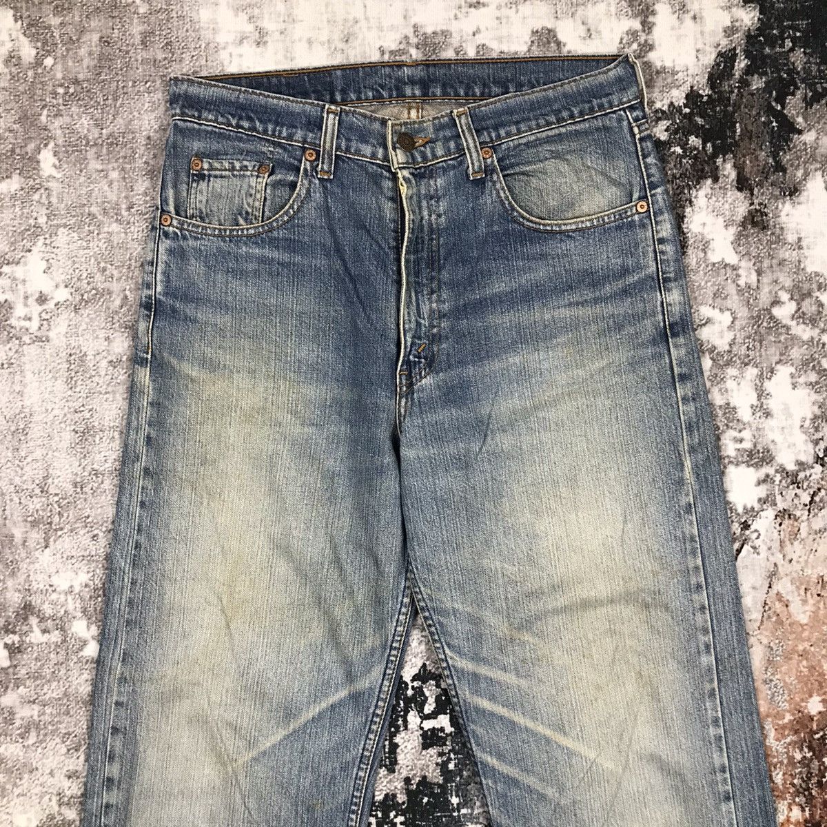 Levi's Vintage 90s Levis 512 Blue Light Wash Denim Jeans Size US 32 / EU 48 - 9 Thumbnail