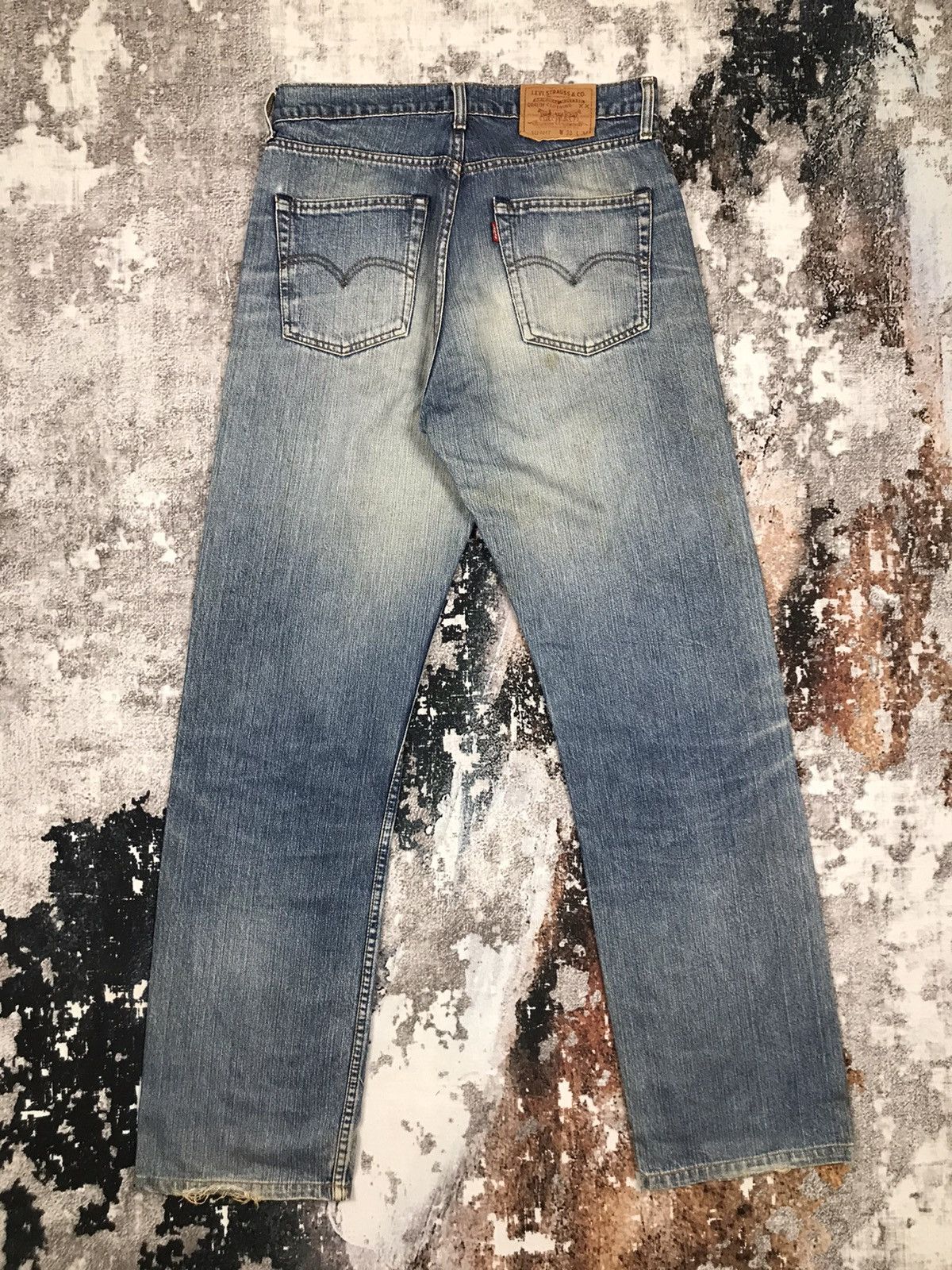 Vintage 90s Levis 512 Blue Light Wash Denim Jeans