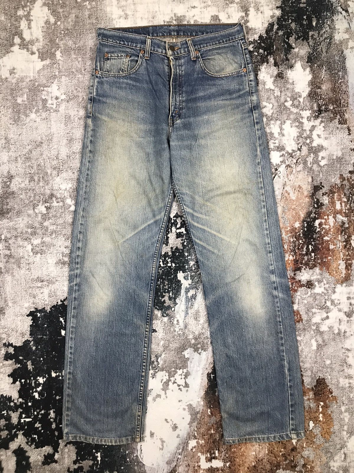 Levi's Vintage 90s Levis 512 Blue Light Wash Denim Jeans Size US 32 / EU 48 - 8 Thumbnail