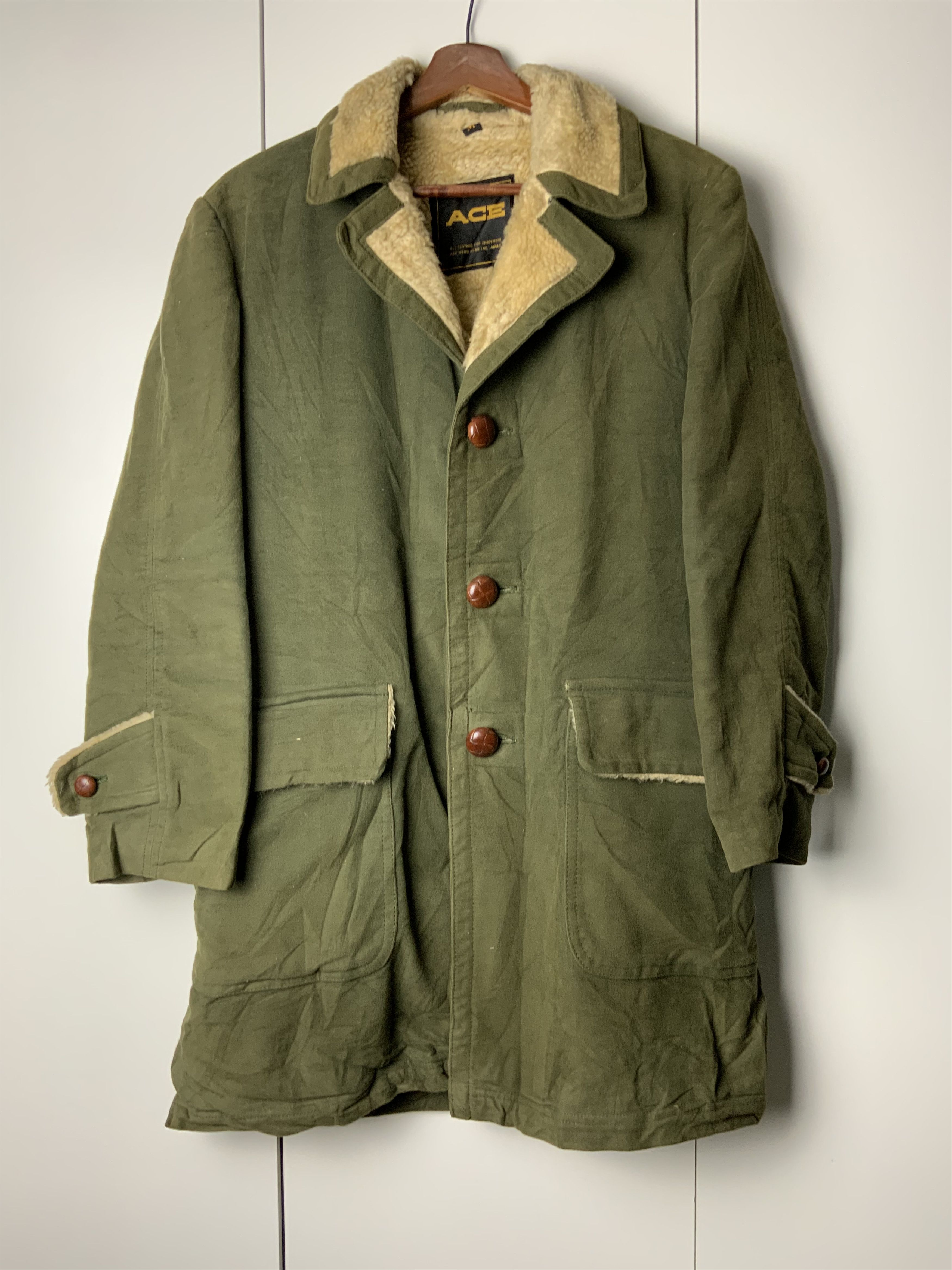 Ace Boot Co. Ace Faux Fur Long Trench Utility Woodland Tactical Size US M / EU 48-50 / 2 - 1 Thumbnail