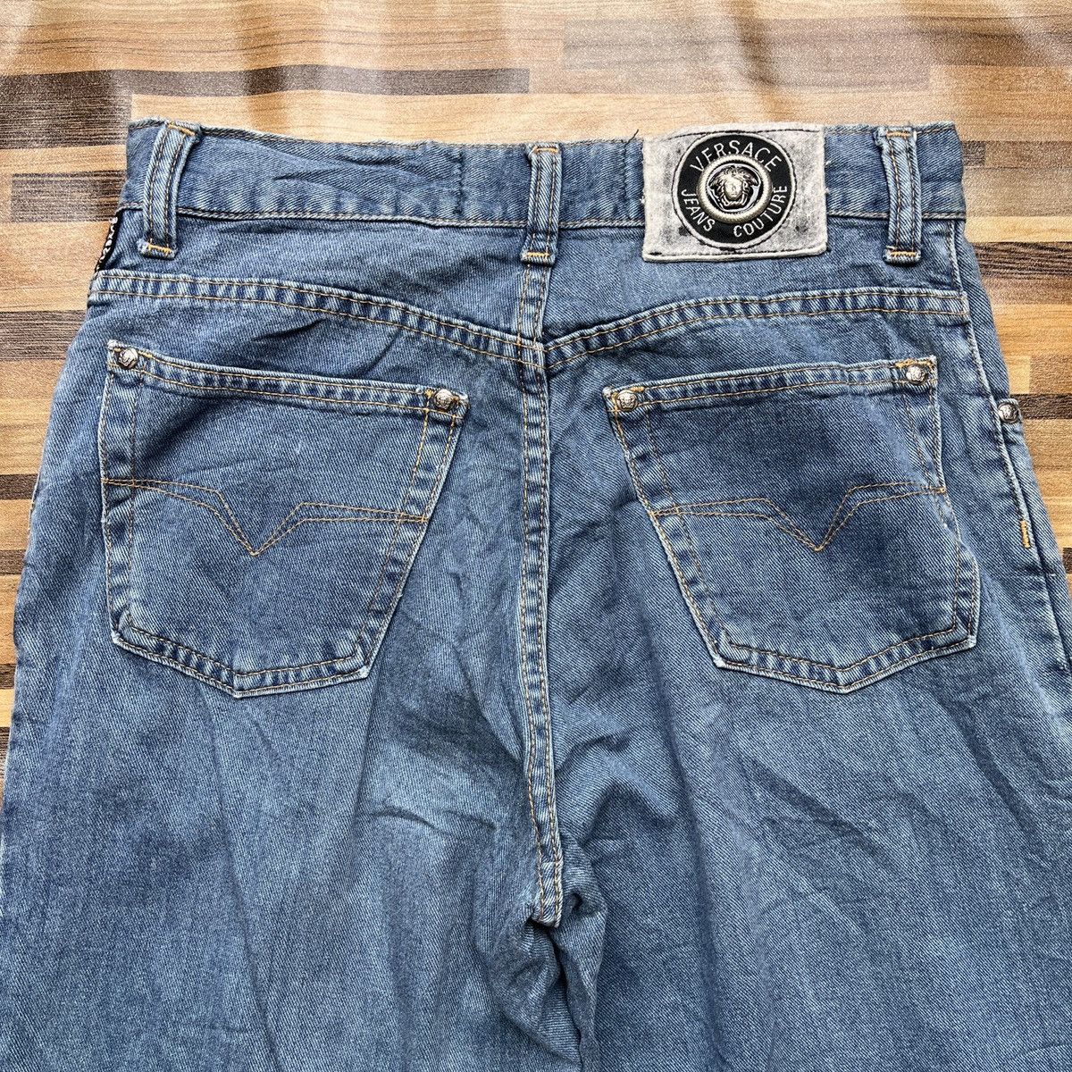 Versace Vintage Versace Denim Jeans Made In Italy Size US 28 / EU 44 - 14 Thumbnail
