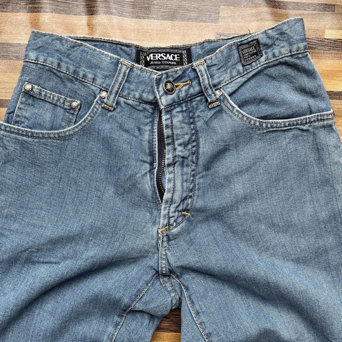 Versace Vintage Versace Denim Jeans Made In Italy Size US 28 / EU 44 - 5 Thumbnail