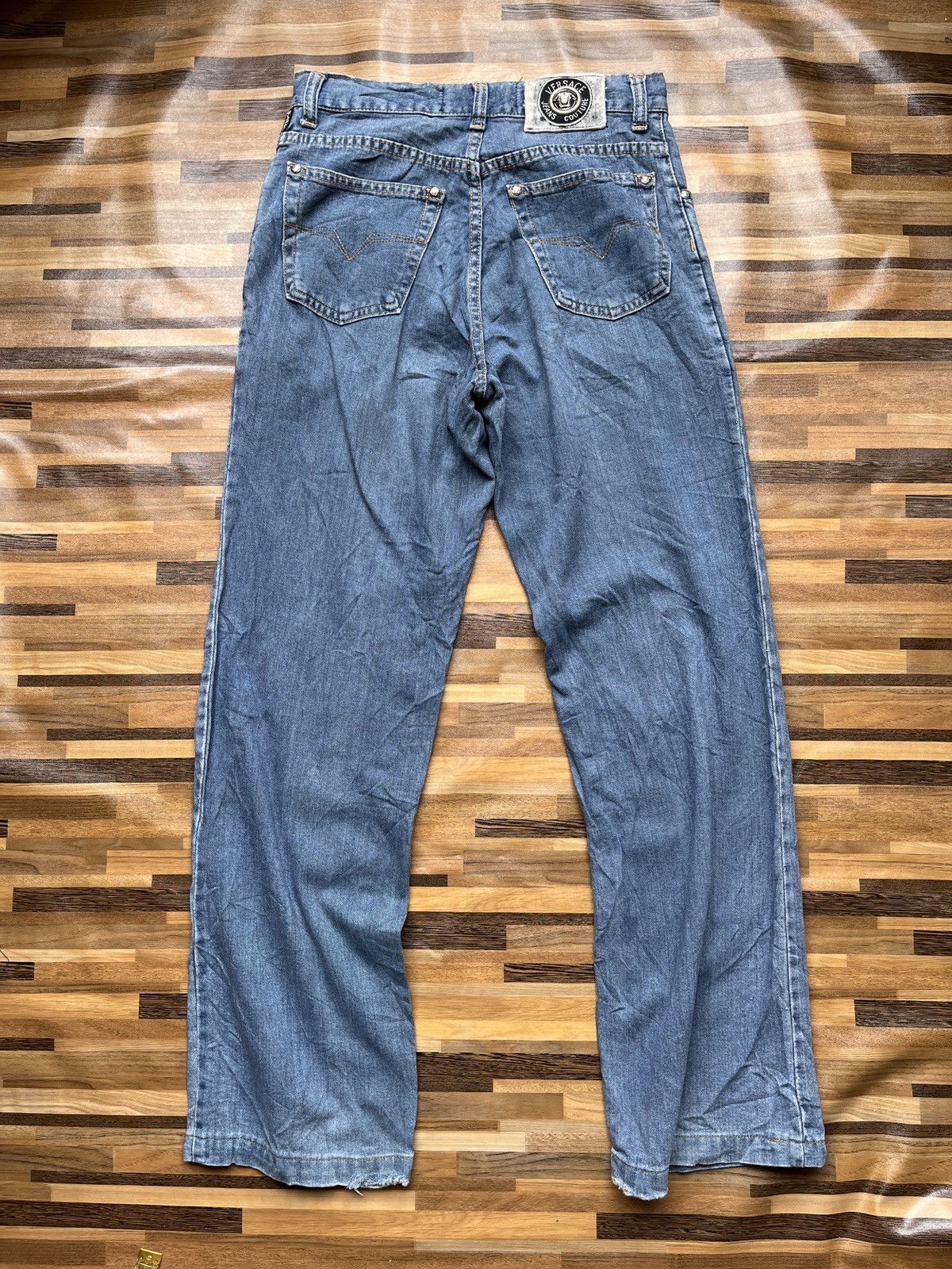 Versace Vintage Versace Denim Jeans Made In Italy Size US 28 / EU 44 - 18 Thumbnail