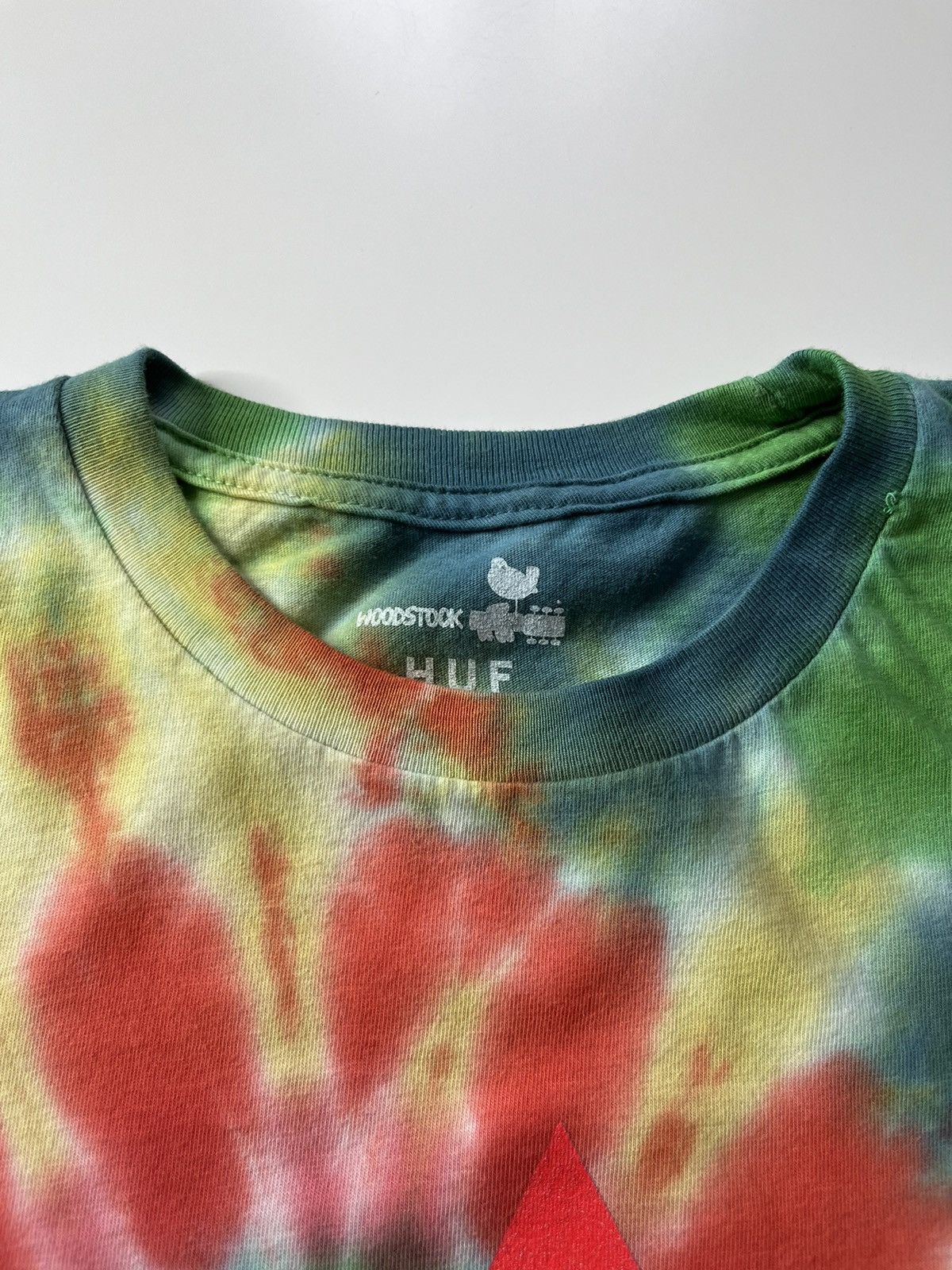 Huf © 2019 HUF X WOODSTOCK TIE DYE T-SHIRT Size US S / EU 44-46 / 1 - 2 Thumbnail