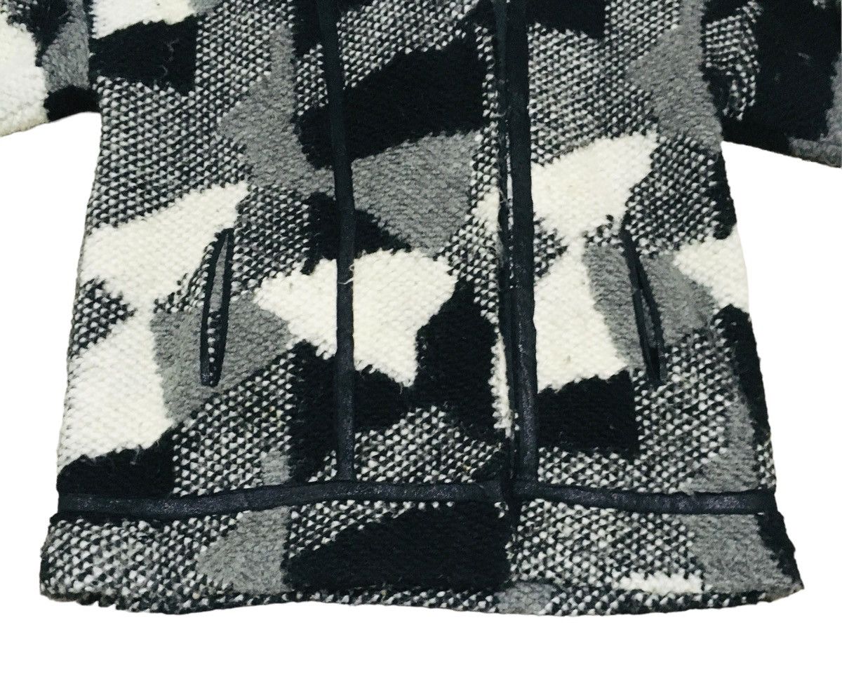 MOUSSY Rare Design Vintage Azul By Moussy Knitwear Hoodie 1990s Size US M / EU 48-50 / 2 - 3 Thumbnail