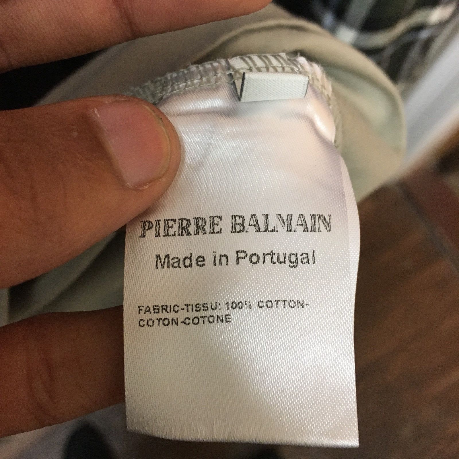 Pierre Balmain Balmain T Shirt Size US L / EU 52-54 / 3 - 4 Thumbnail