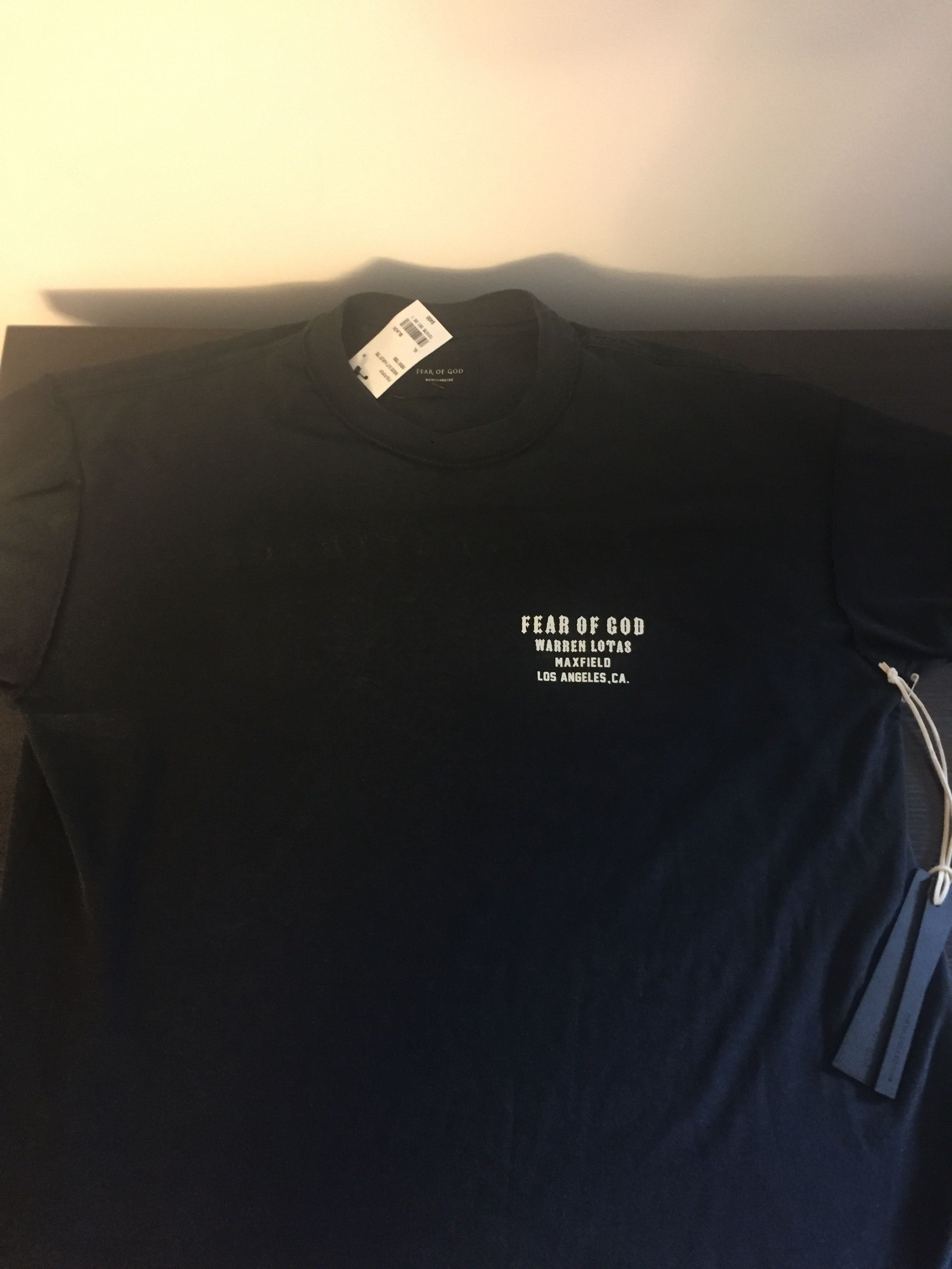 Fear of God Fear of God X Maxfield X Warren lotas Inside out