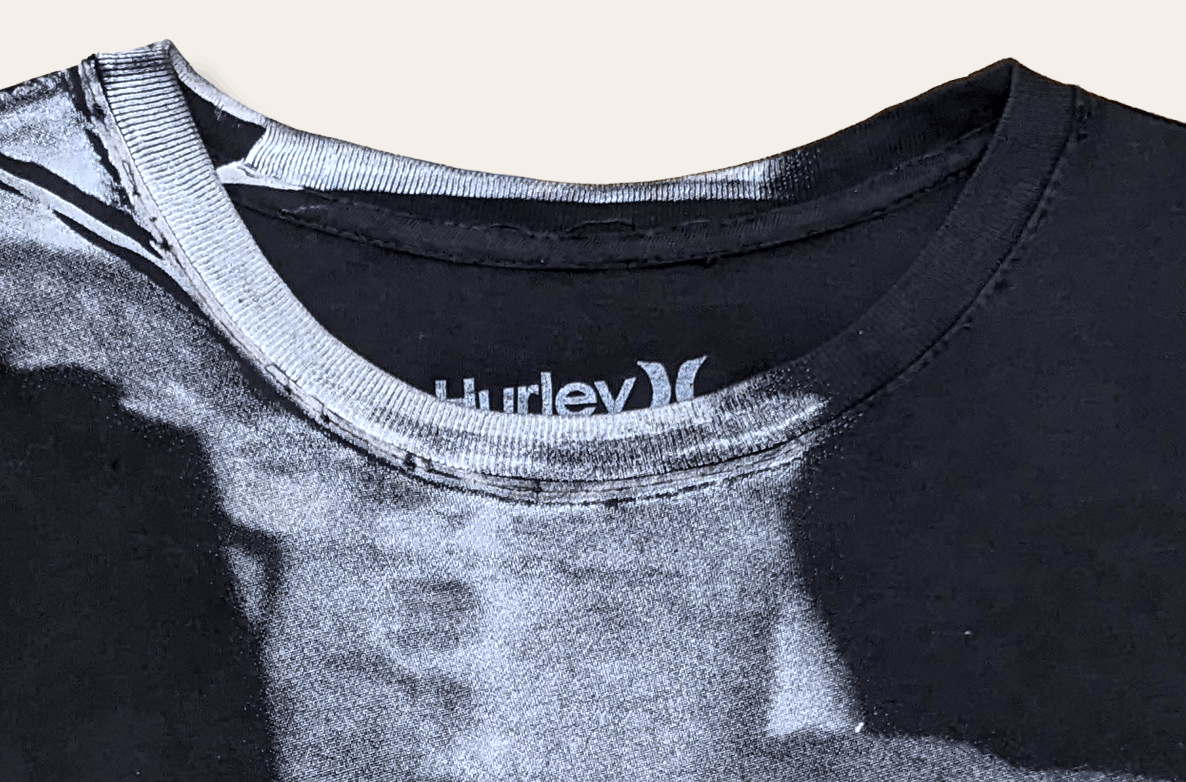 Vintage Distressed Hurley Edward Colver Hardcore Punk Art T shirt Size US M / EU 48-50 / 2 - 5 Thumbnail