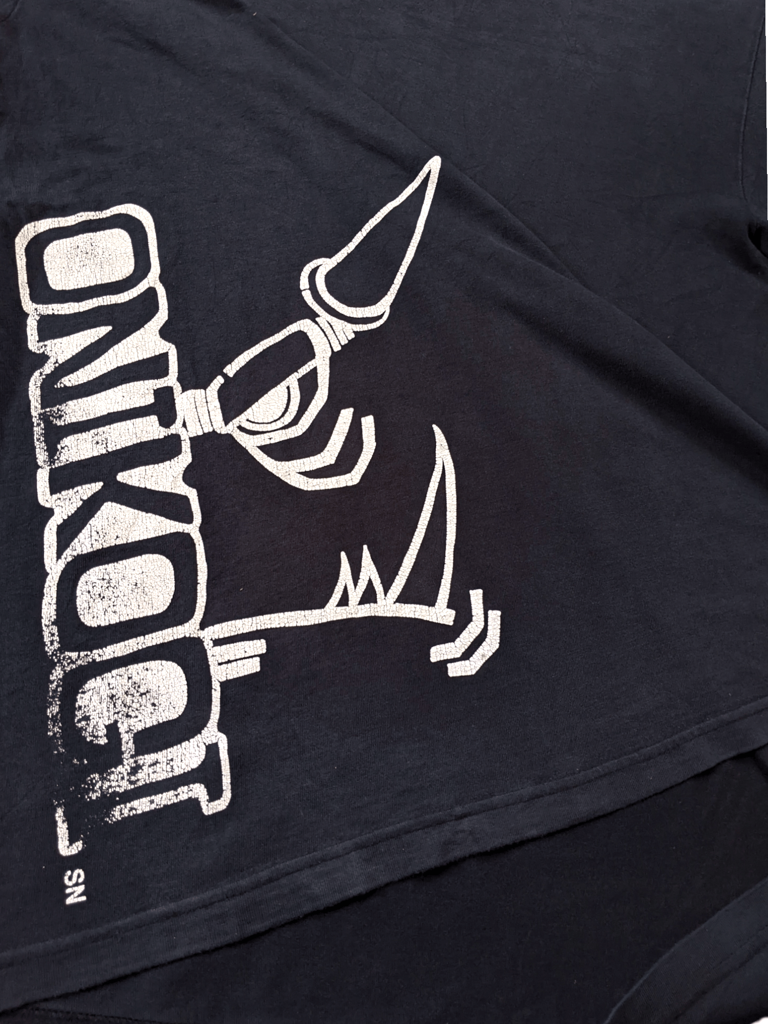 20471120 × Japanese Brand × Seditionaries Vintage 90s Japanese Streetwear Onikogi Grafitti T shirt Size US XL / EU 56 / 4 - 3 Thumbnail