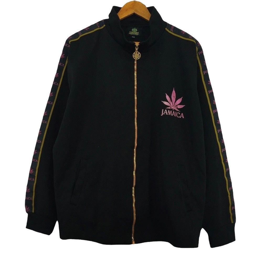 Bob Marley × Vintage Vintage Jamaica Weed Logo Rasta Jacket. #Q Size US XL / EU 56 / 4 - 2 Thumbnail
