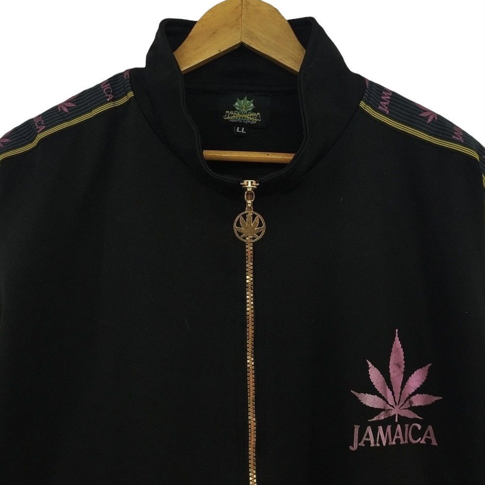 Bob Marley × Vintage Vintage Jamaica Weed Logo Rasta Jacket. #Q Size US XL / EU 56 / 4 - 5 Thumbnail