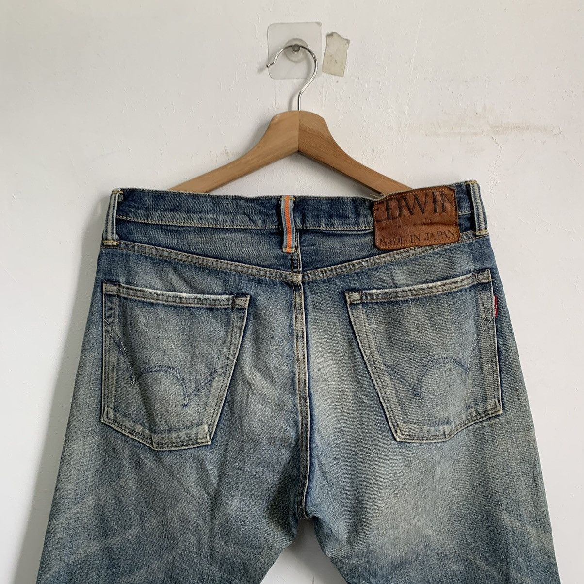 Kapital Edwin 5052RV Selvedge Distressed Denim Jeans Mix10 Size US 33 - 10 Thumbnail