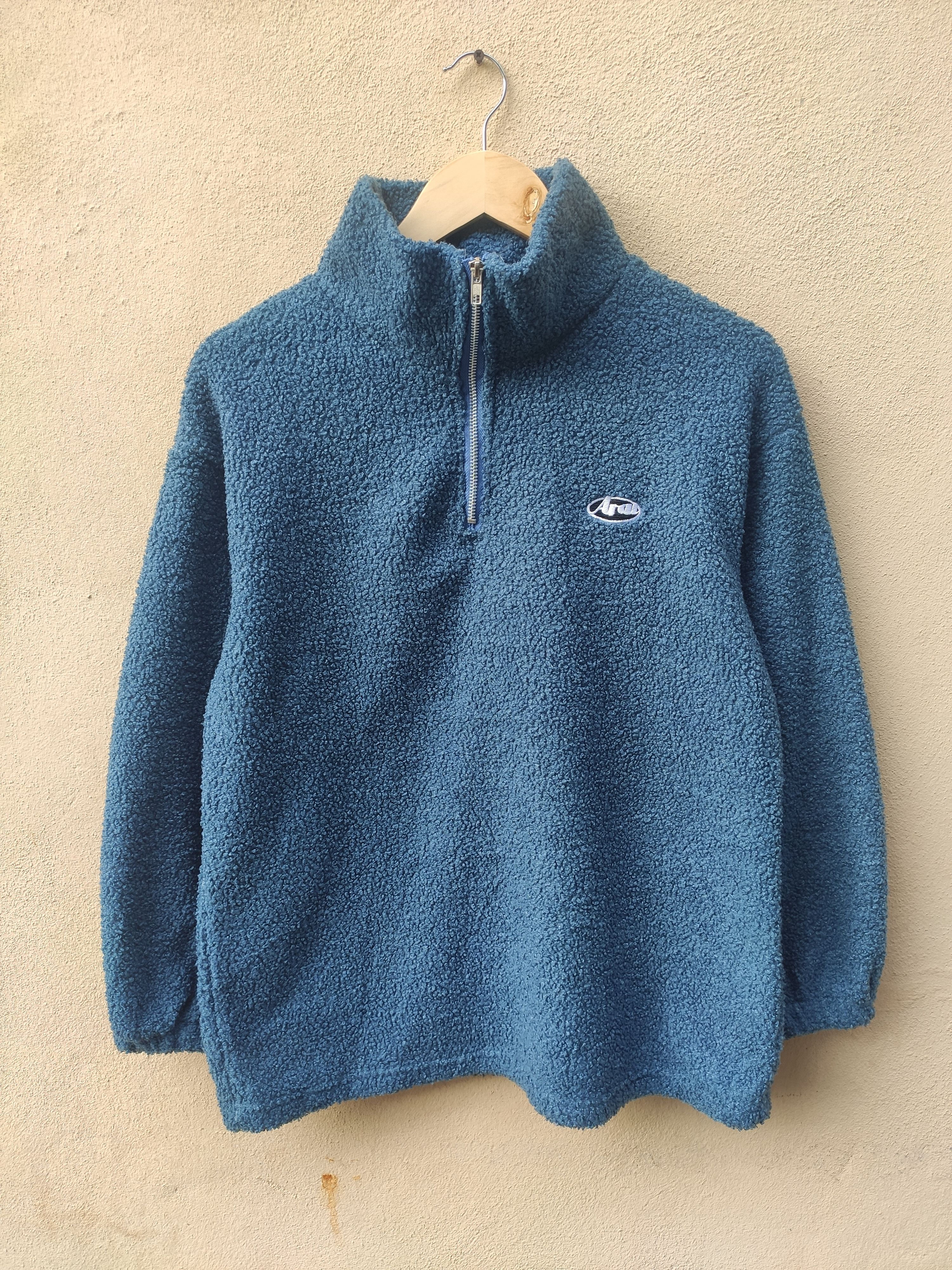 Japanese Brand 🔥 Arai sweater fleece zipper jacket Japan Size US L / EU 52-54 / 3 - 2 Thumbnail