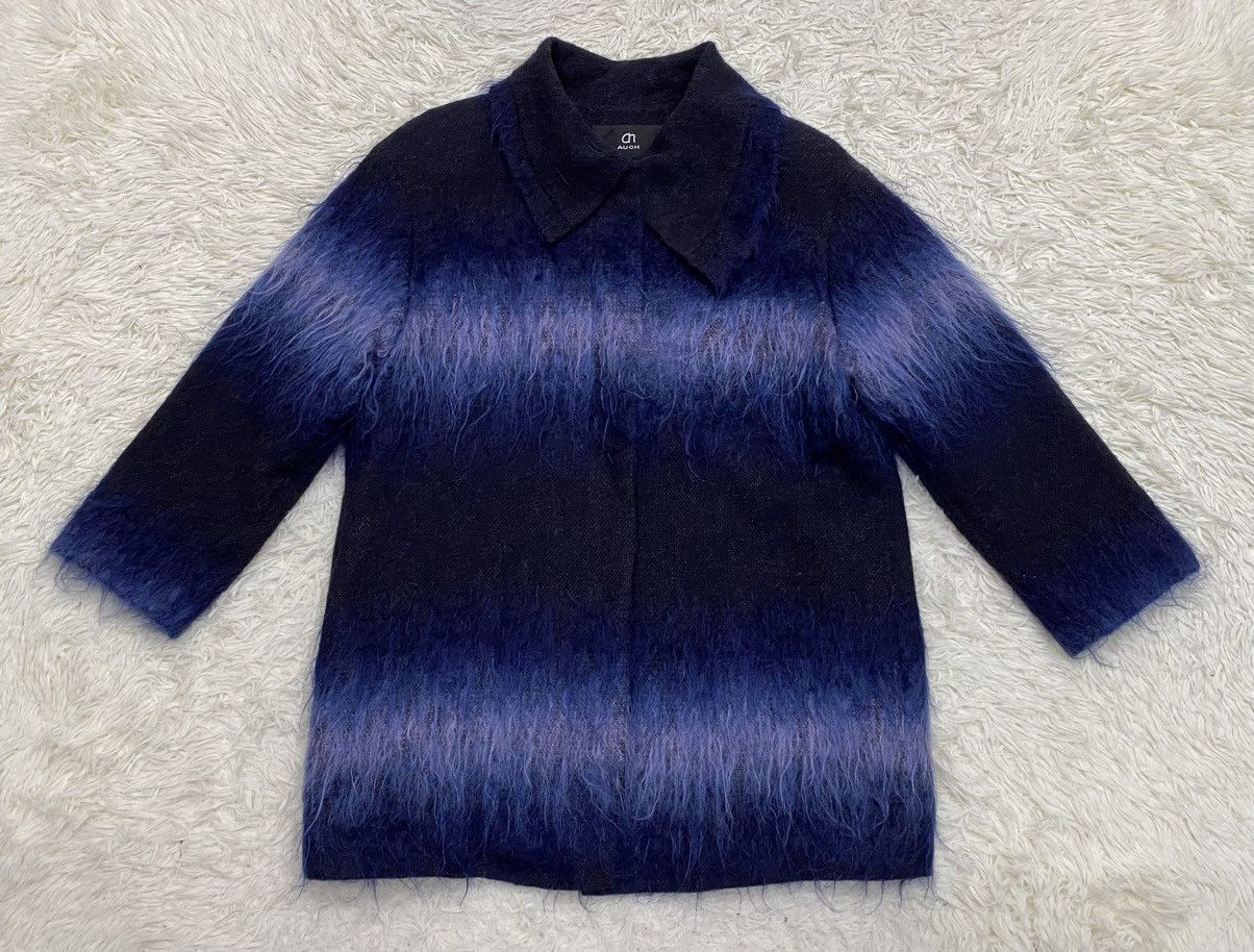 Japanese Brand 💥RARE💥Japanese Brand Auch Wool Mohair Jacket Size M / US 6-8 / IT 42-44 - 1 Thumbnail