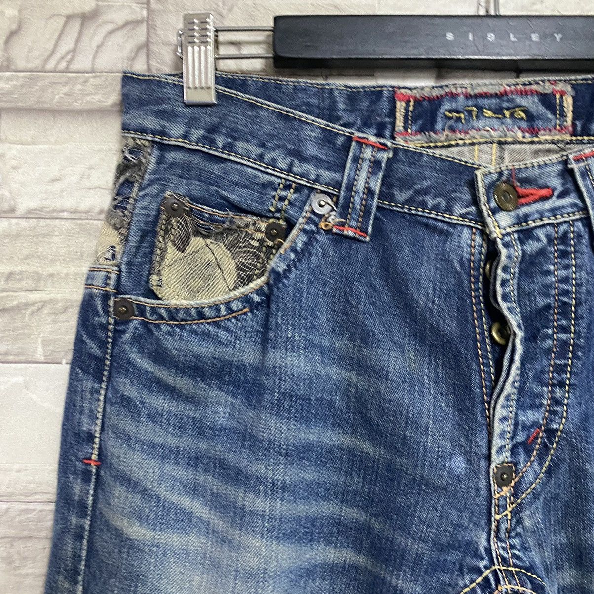 Mizra Jeans Kyoto Mizra Kyoto Denim Hybrid Jeans Size US 31 - 6 Thumbnail