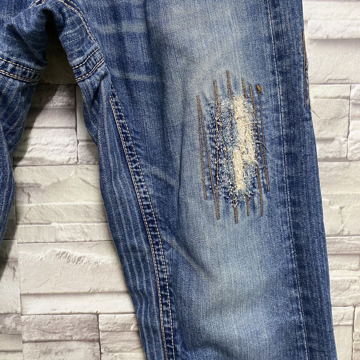 Mizra Jeans Kyoto Mizra Kyoto Denim Hybrid Jeans Size US 31 - 8 Thumbnail