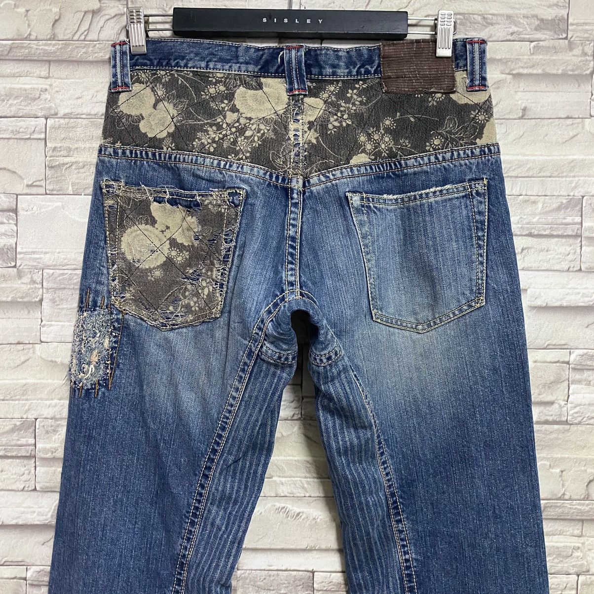 Mizra Jeans Kyoto Mizra Kyoto Denim Hybrid Jeans Size US 31 - 11 Thumbnail