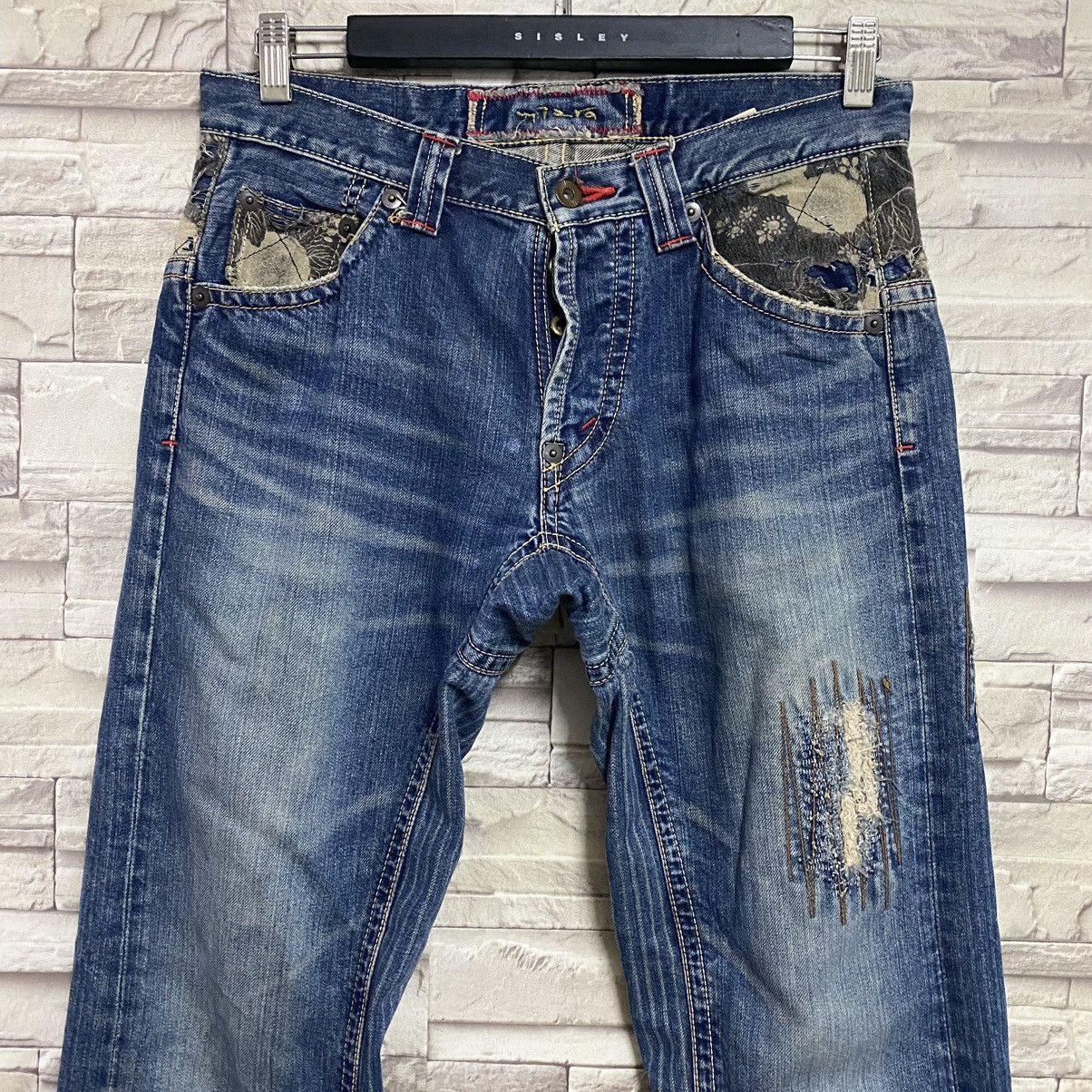 Mizra Jeans Kyoto Mizra Kyoto Denim Hybrid Jeans Size US 31 - 4 Thumbnail