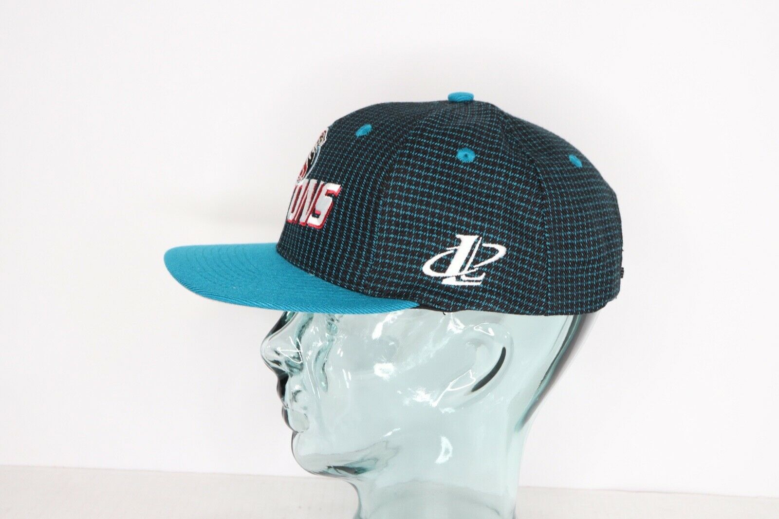 Logo Athletic × Vintage NOS Vintage 90s Logo Athletic Detroit Pistons Snapback Hat Size ONE SIZE - 2 Thumbnail