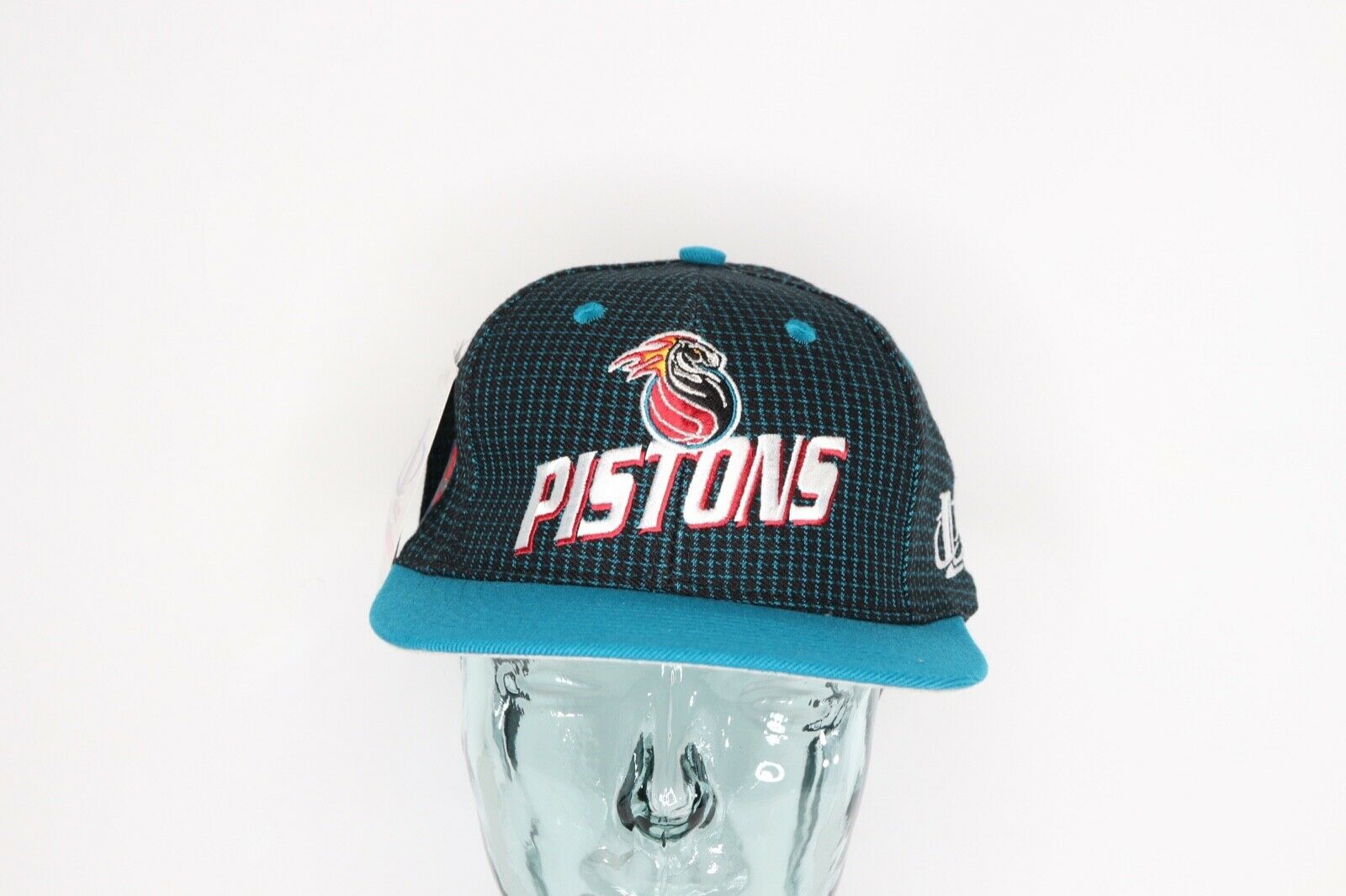 Logo Athletic × Vintage NOS Vintage 90s Logo Athletic Detroit Pistons Snapback Hat Size ONE SIZE - 1 Thumbnail
