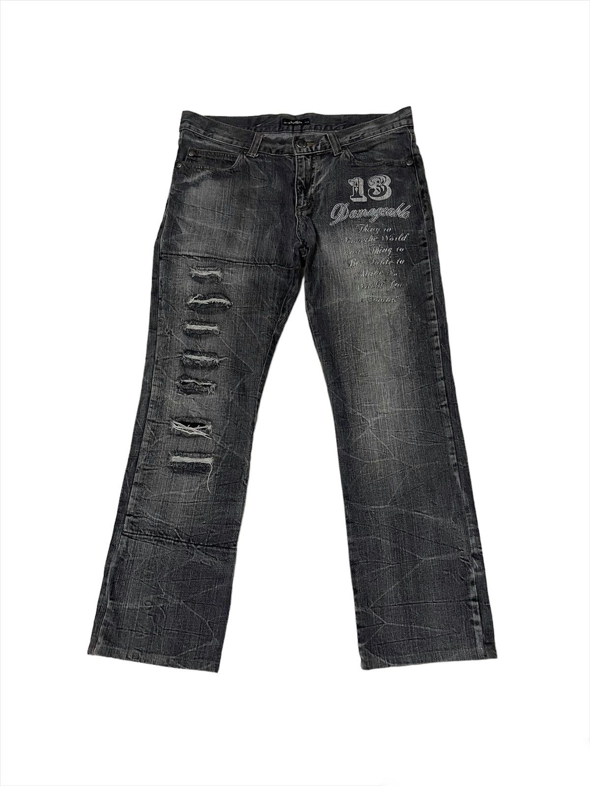 Doublefocus Distressed Denim