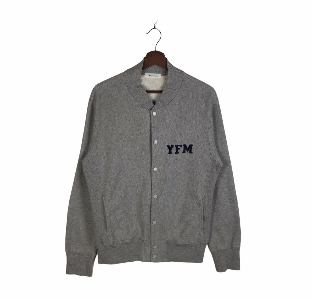 Yohji Yamamoto Vintage 90s Y’s for Men YFM Varsity Jacket Yohji Yamamoto Size US S / EU 44-46 / 1 - 1 Thumbnail