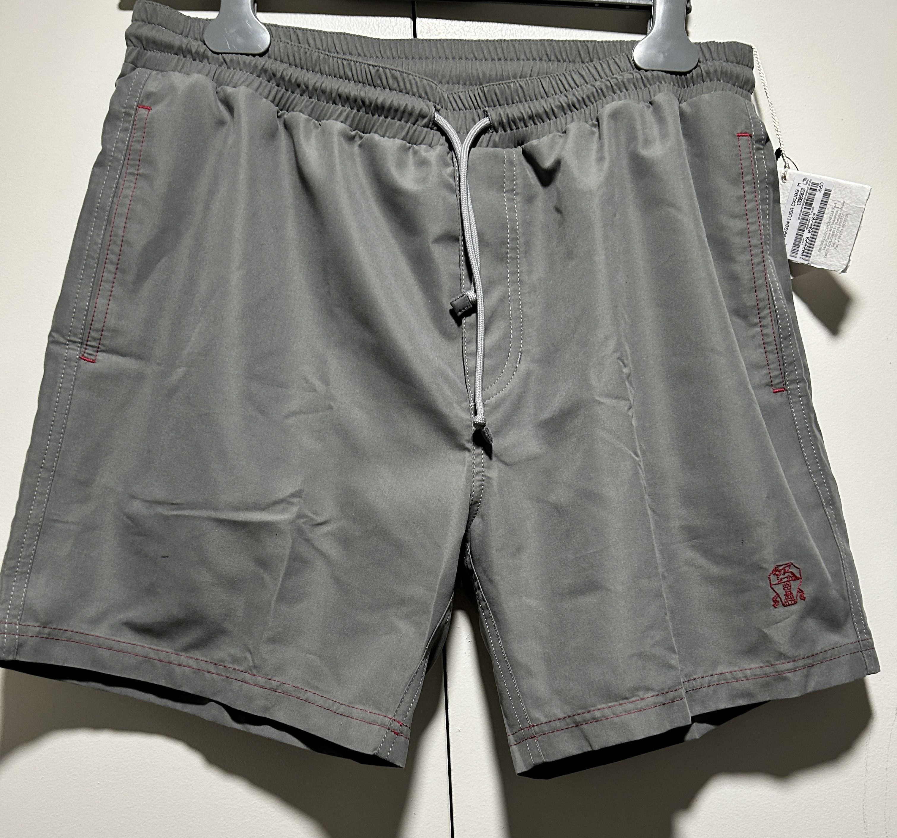 Brunello Cucinelli BRUNELLO CUCINELLI Nylon Swim Shorts Grey Size Medium Size US 32 / EU 48 - 1 Thumbnail