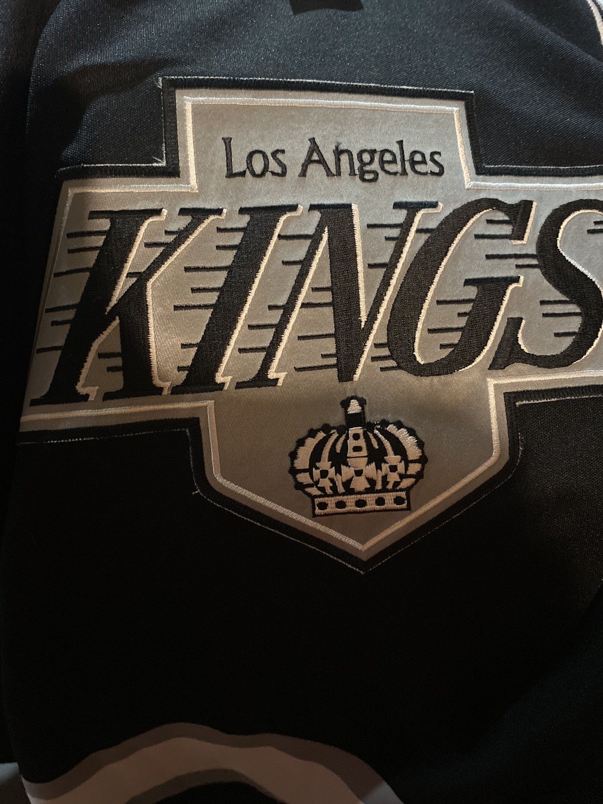 Ccm × NHL × Vintage Vintage Rare 90s LA Kings Centre Ice Authentic Jersey Size US XL / EU 56 / 4 - 8 Thumbnail