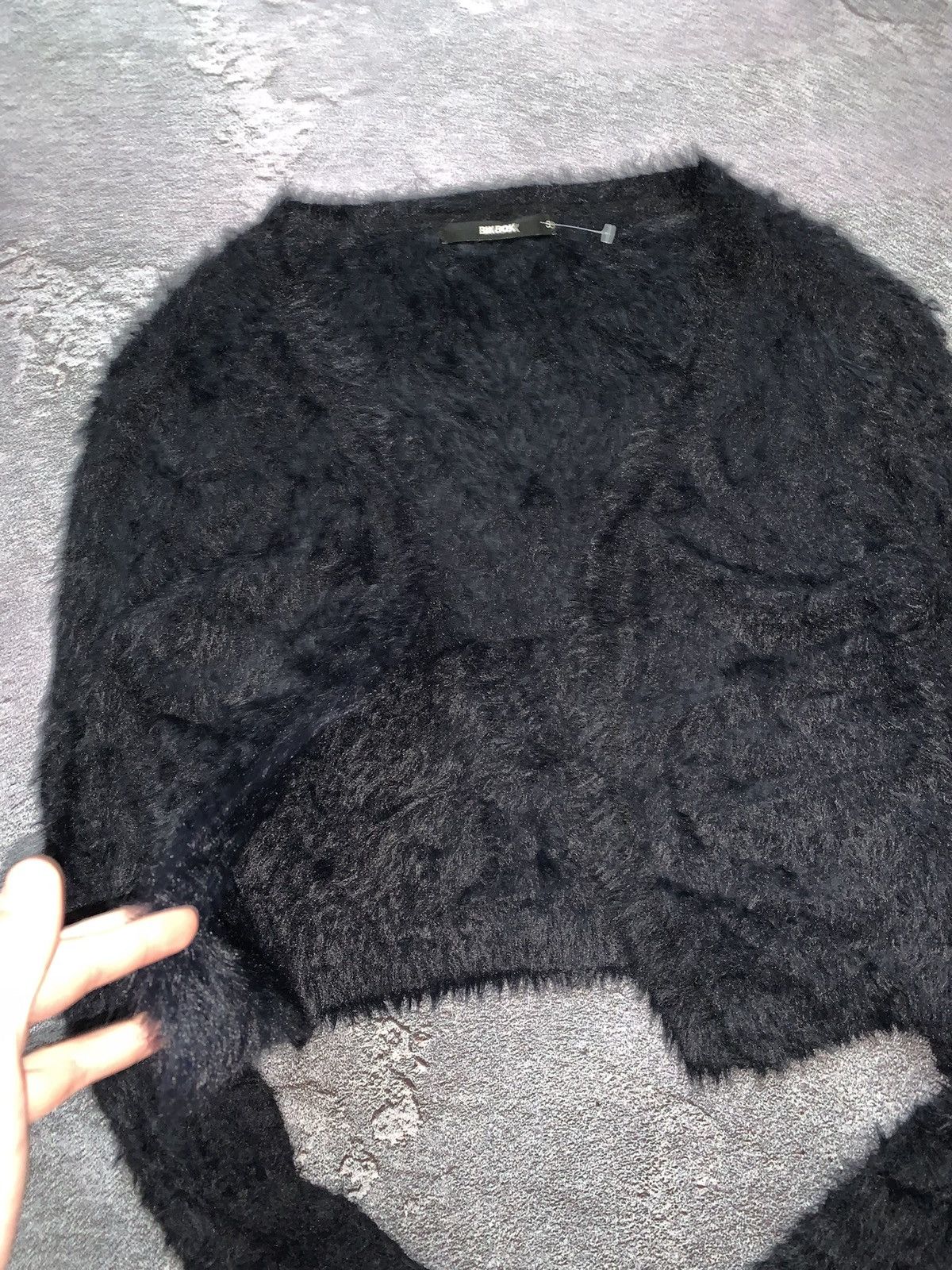 Japanese Brand Japanese mohair fuzzy teddy cardigan fluffy shag shaggy Size S / US 4 / IT 40 - 7 Thumbnail