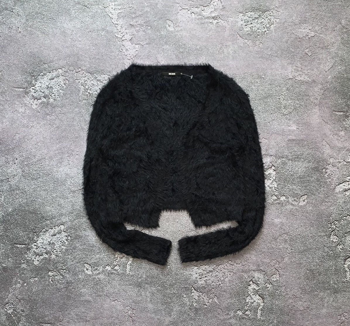 Japanese Brand Japanese mohair fuzzy teddy cardigan fluffy shag shaggy Size S / US 4 / IT 40 - 1 Thumbnail