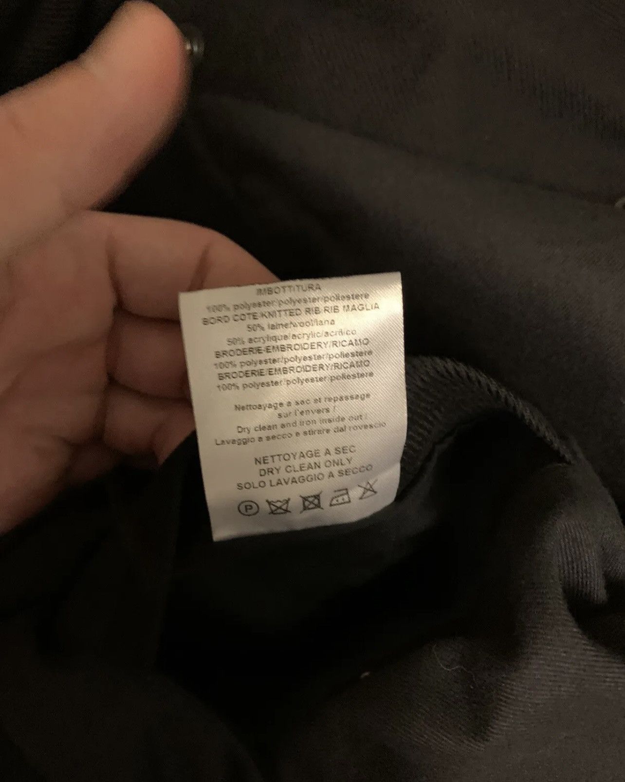 Lanvin Lanvin Jacket Men's Black 'paradise' Patch Jacke Size 50 Size US M / EU 48-50 / 2 - 6 Thumbnail