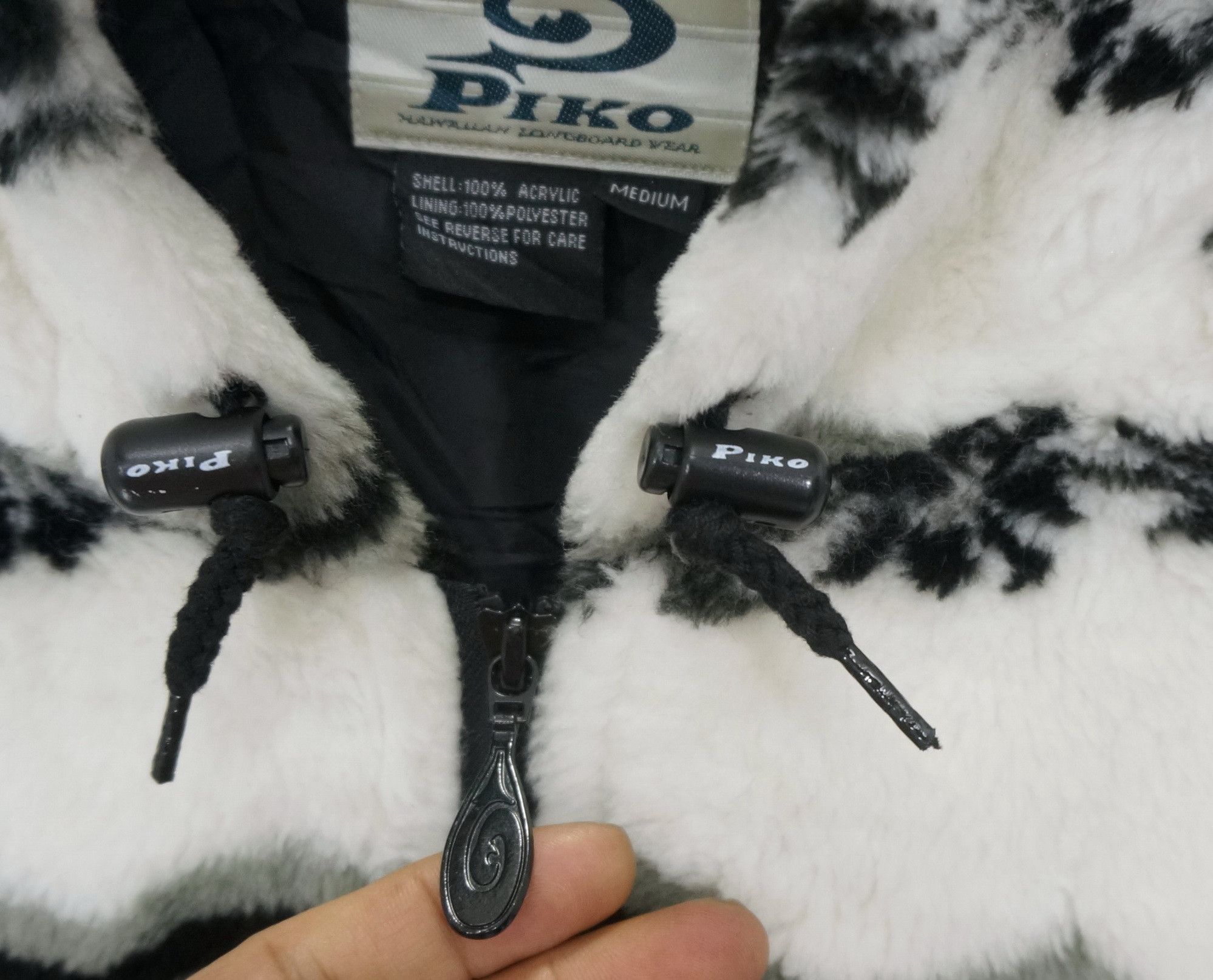 Other Fluffy PIKO Native Faux Fur Fleece Hoodie Jacket ShipDHL Size US M / EU 48-50 / 2 - 6 Thumbnail