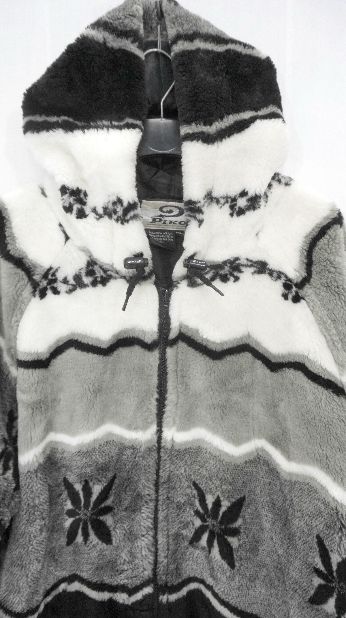 Other Fluffy PIKO Native Faux Fur Fleece Hoodie Jacket ShipDHL Size US M / EU 48-50 / 2 - 3 Thumbnail