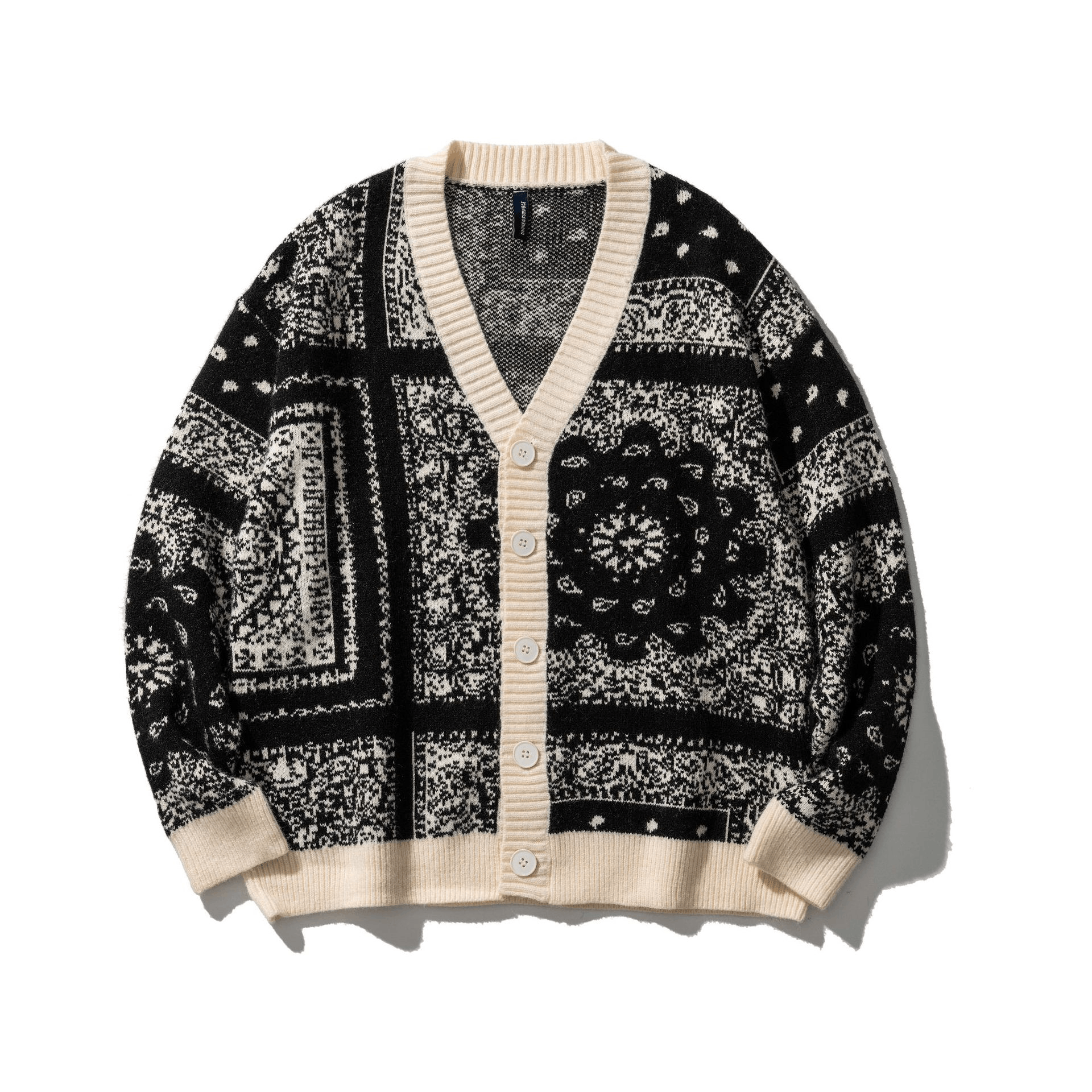 Bandana Cardigan Sweater