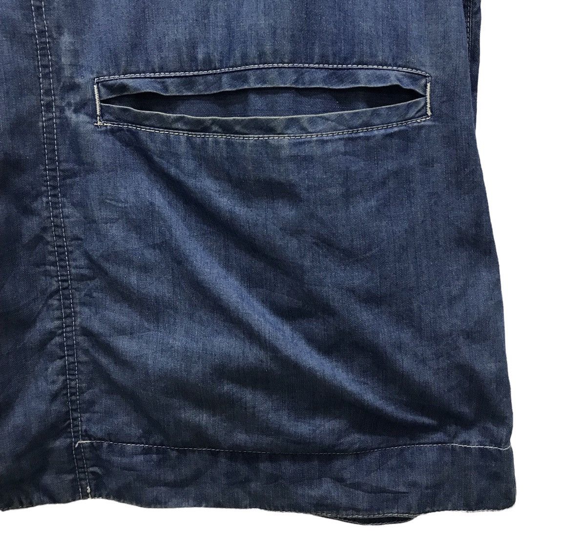 Indigo × Japanese Brand × Vintage Vintage 80s HAKKA HOMME INDIGO BLUE DYED JACKET Size US L / EU 52-54 / 3 - 7 Thumbnail