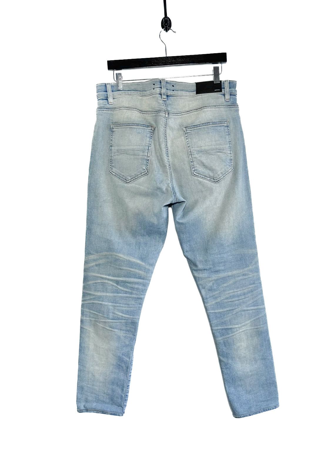 Amiri Amiri MX1 Washed Out Blue Camouflage Jeans Size US 36 / EU 52 - 4 Thumbnail