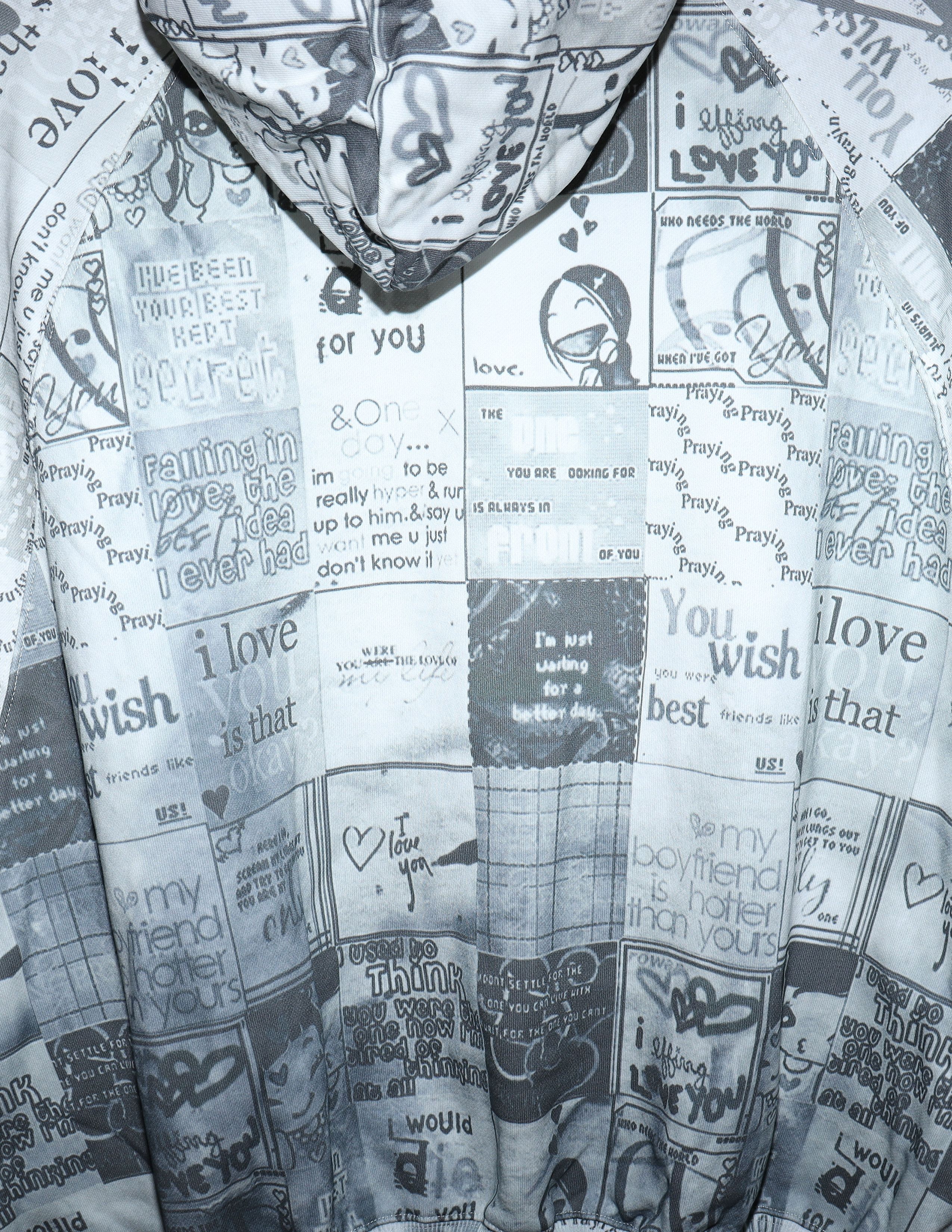 Praying Praying Myspace Hoodie Size XXL / US 16-18 / IT 52-54 - 4 Thumbnail